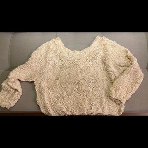 American Apparel Flower 3d jumper